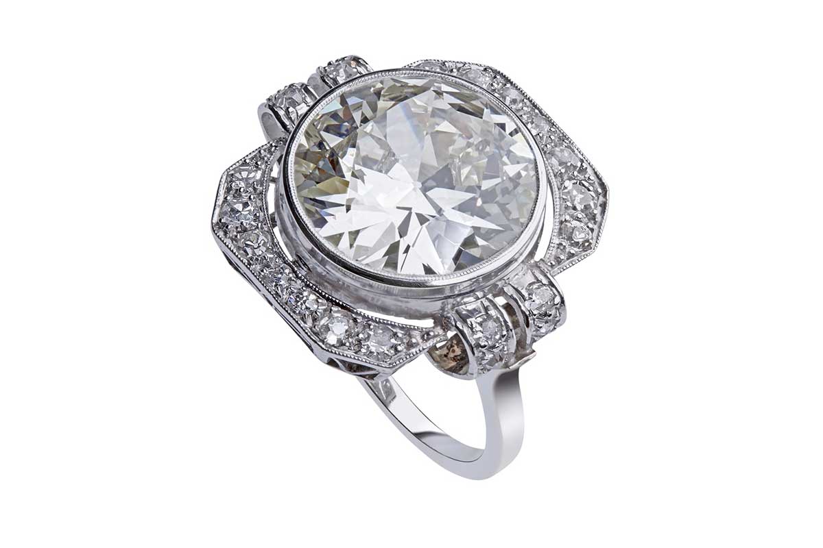 Bijou bague diamant d'exception