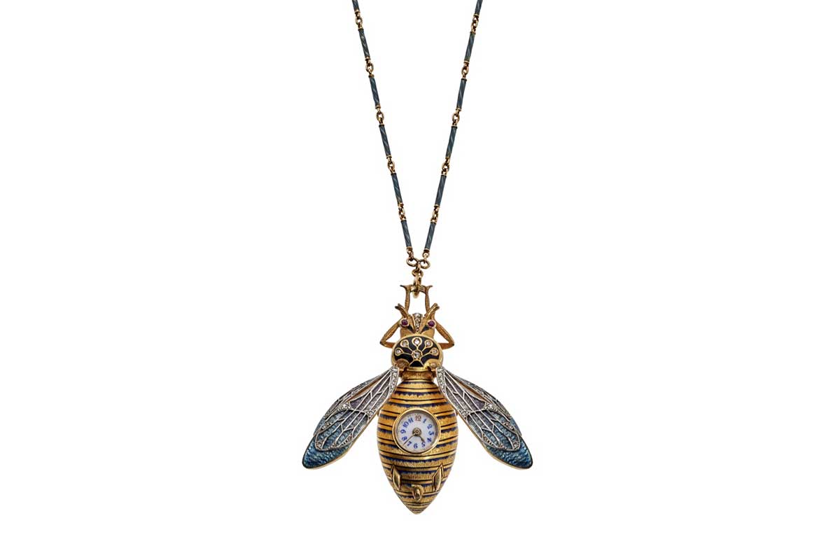 Bijoux d'exception collier insecte